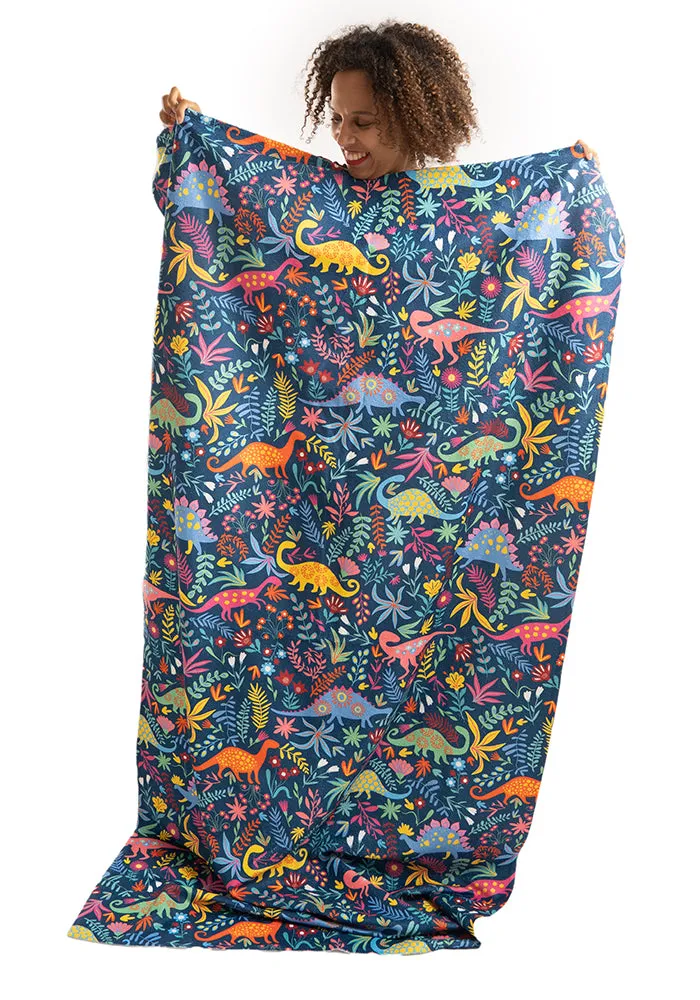 Dinosaur Print Jumbo Bath Sheet