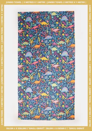 Dinosaur Print Jumbo Bath Sheet