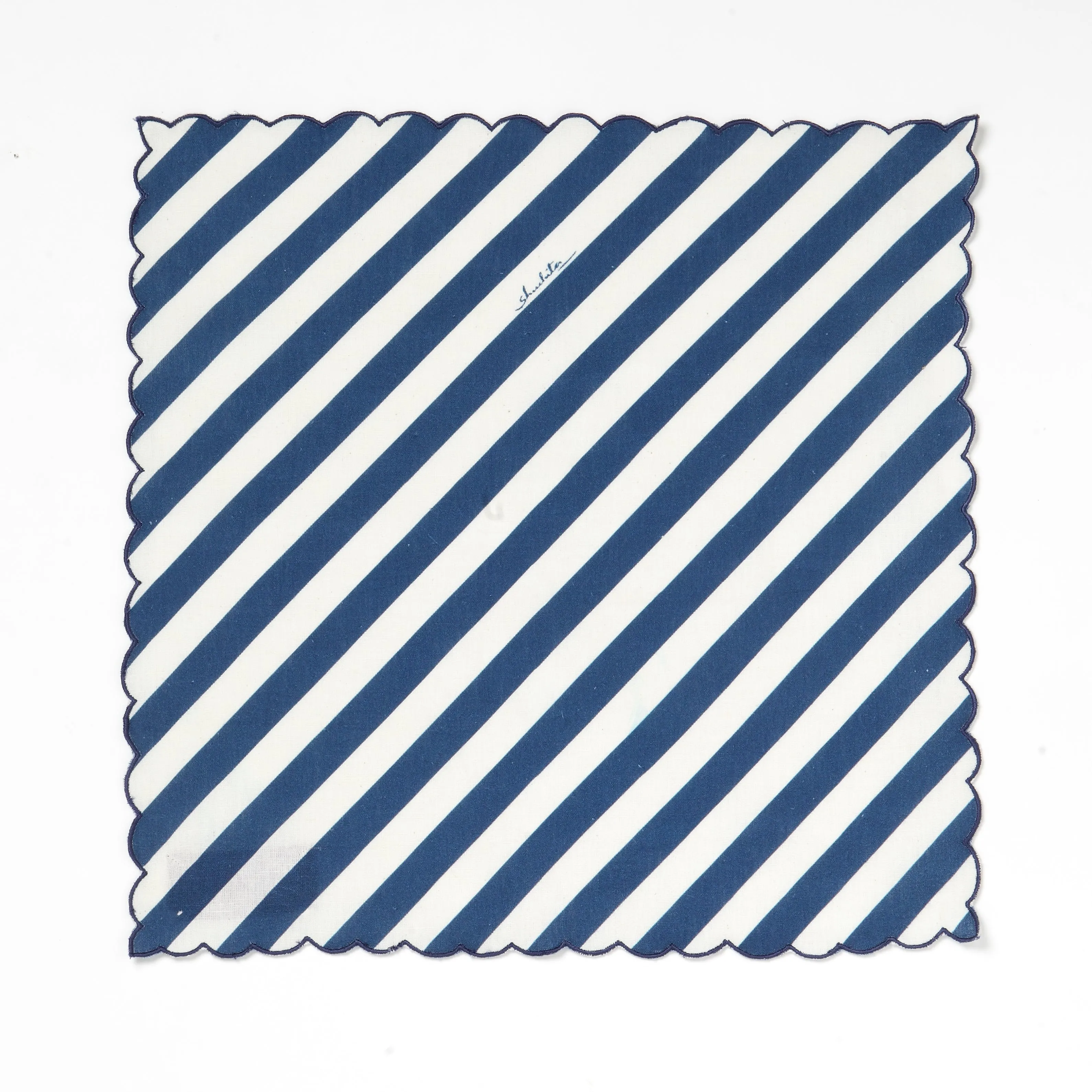 DISHASTRIPE Linen Cotton Napkins Set of 6