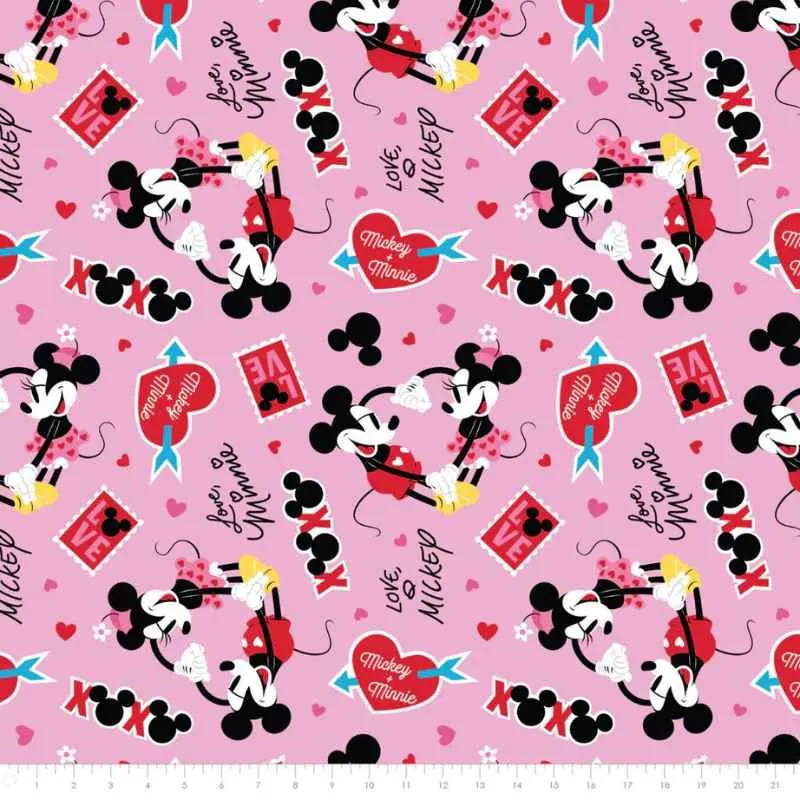 Disney - Mickey Mouse Valentine XOX in Pink