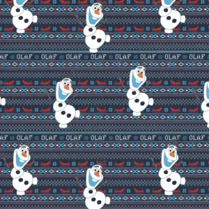 Disney, Olaf Fabric, Frozen Fabric, Camelot Fabrics Licensed