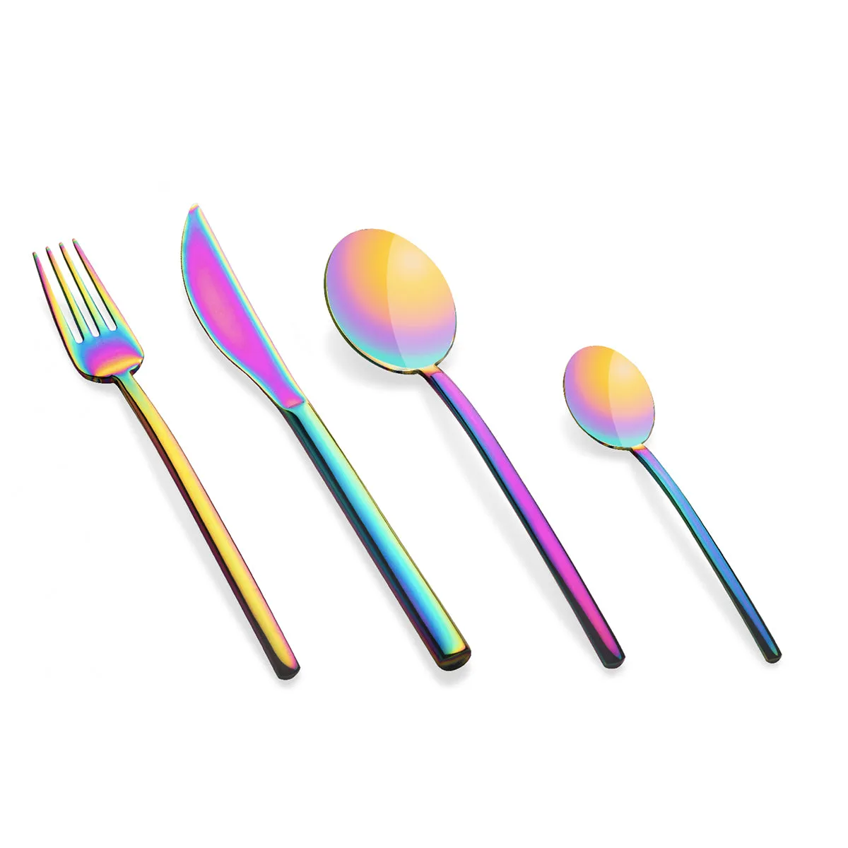 DUE RAINBOW CUTLERY SET 24