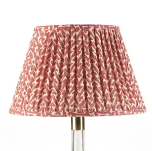 Fermoie Lampshade in Red Rabanna