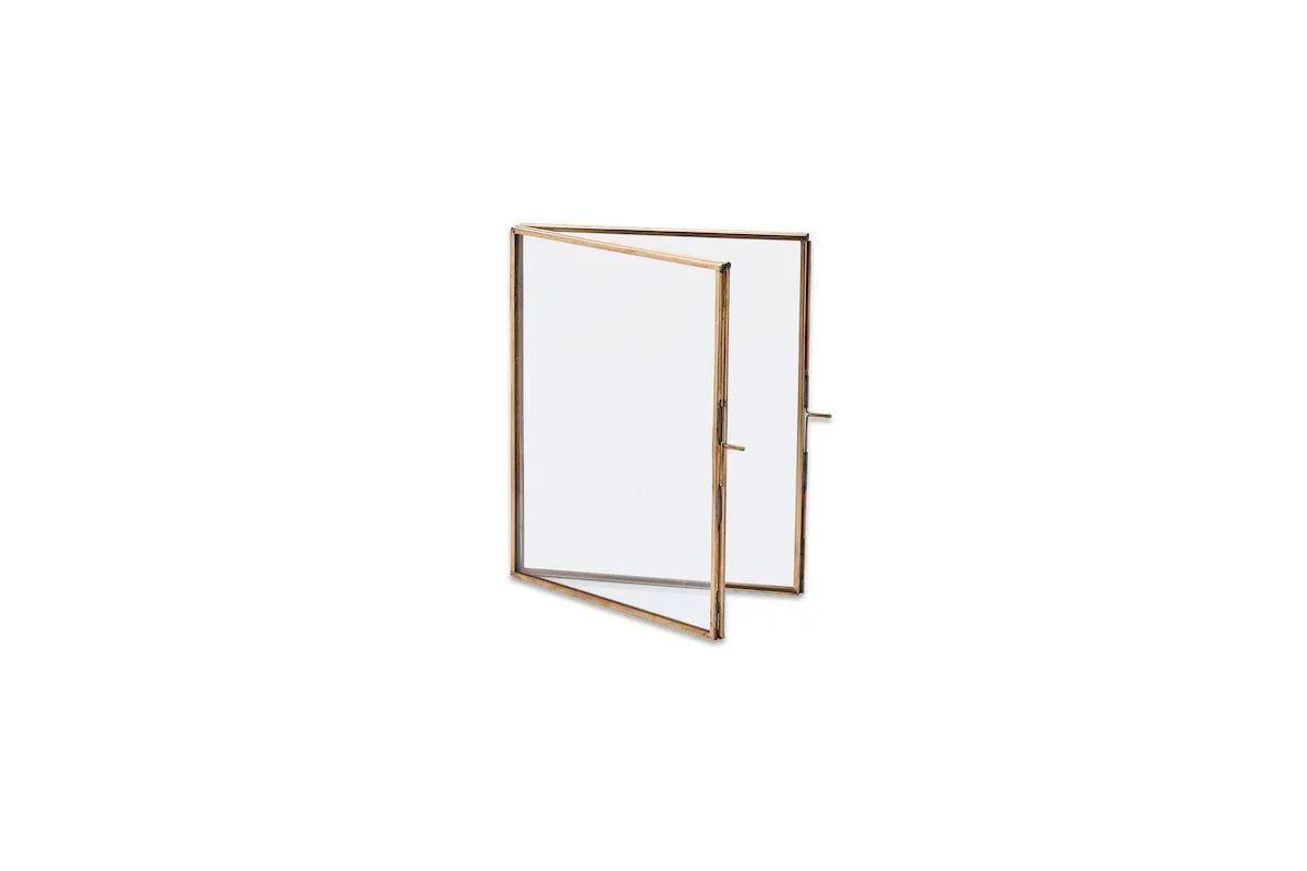 Folded Danta Frame - Antique Brass