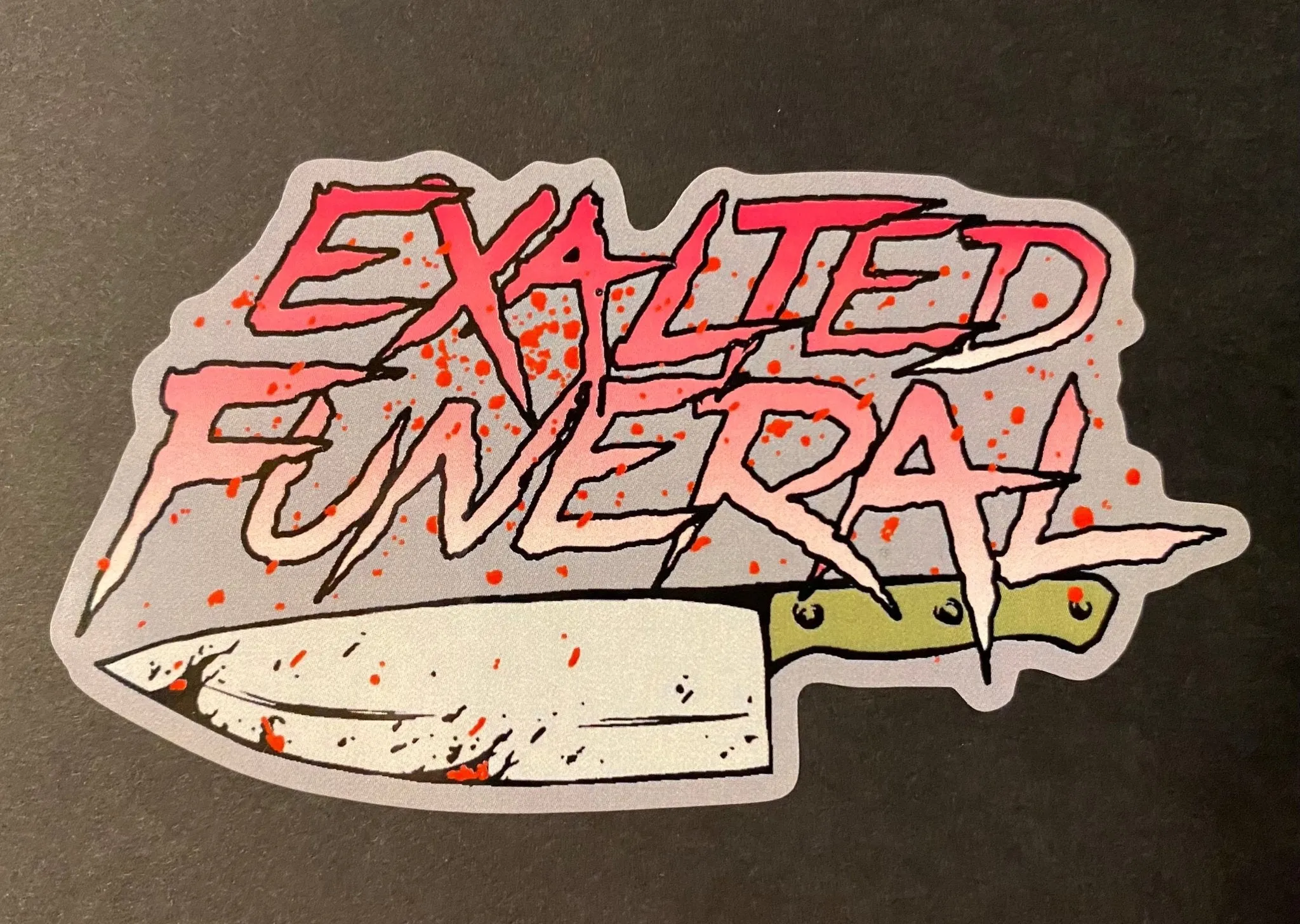 FUNERAL CHAPTER Sticker Sheet