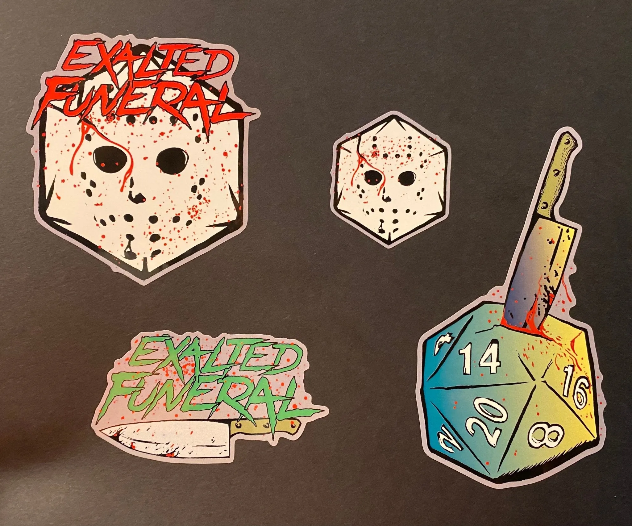 FUNERAL CHAPTER Sticker Sheet