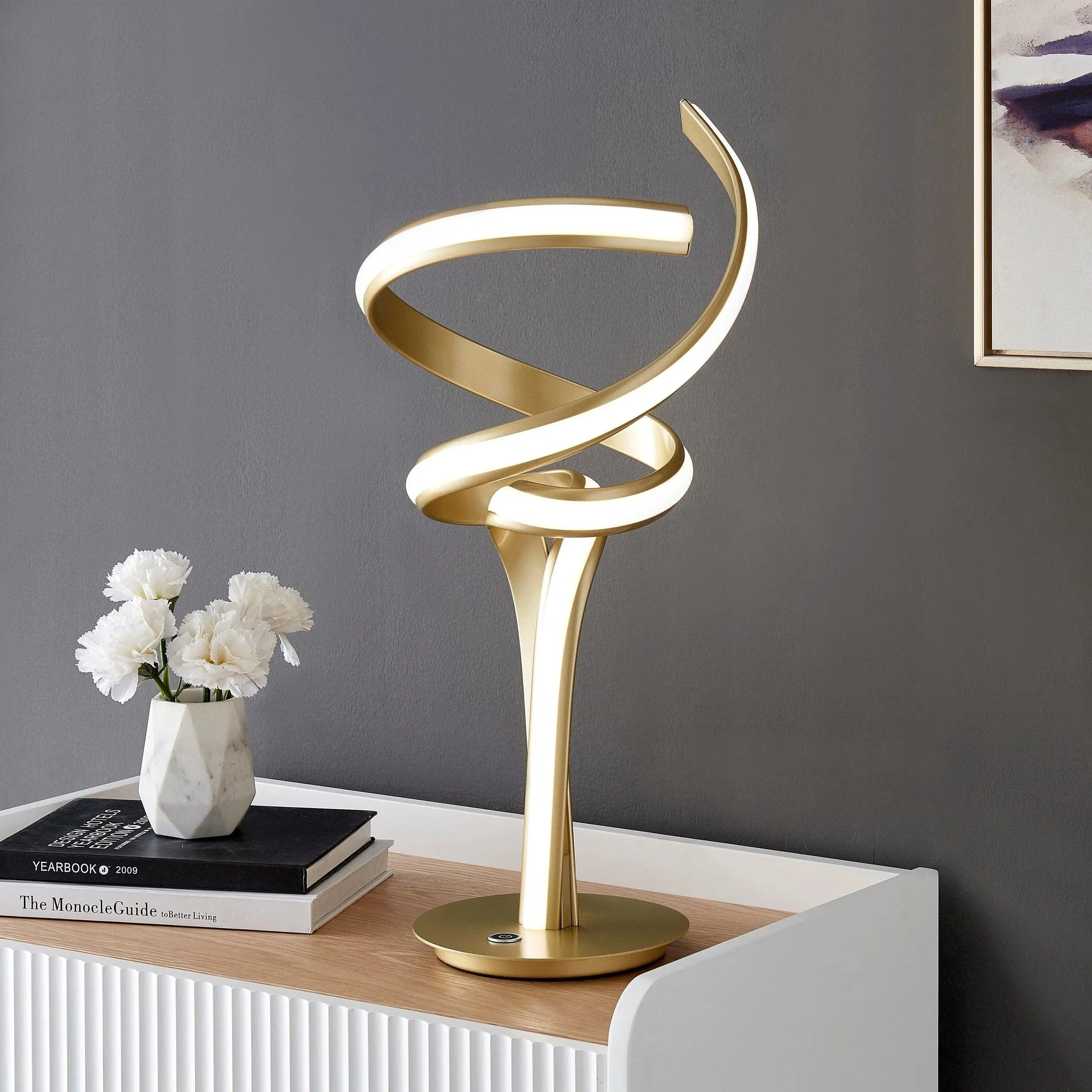 Galaxy LED Table Lamp - Gold