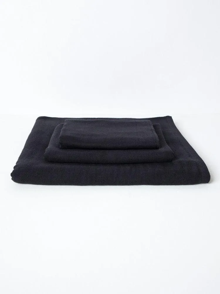 Gauze Towel, Black