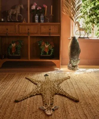 Gimpy Giraffe Rug