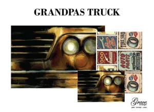 Grandpas Truck Decoupage Pack