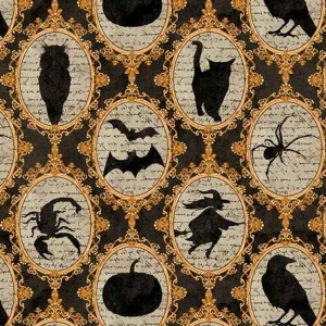 Halloween Fabric Portraits Deja Boo Collection