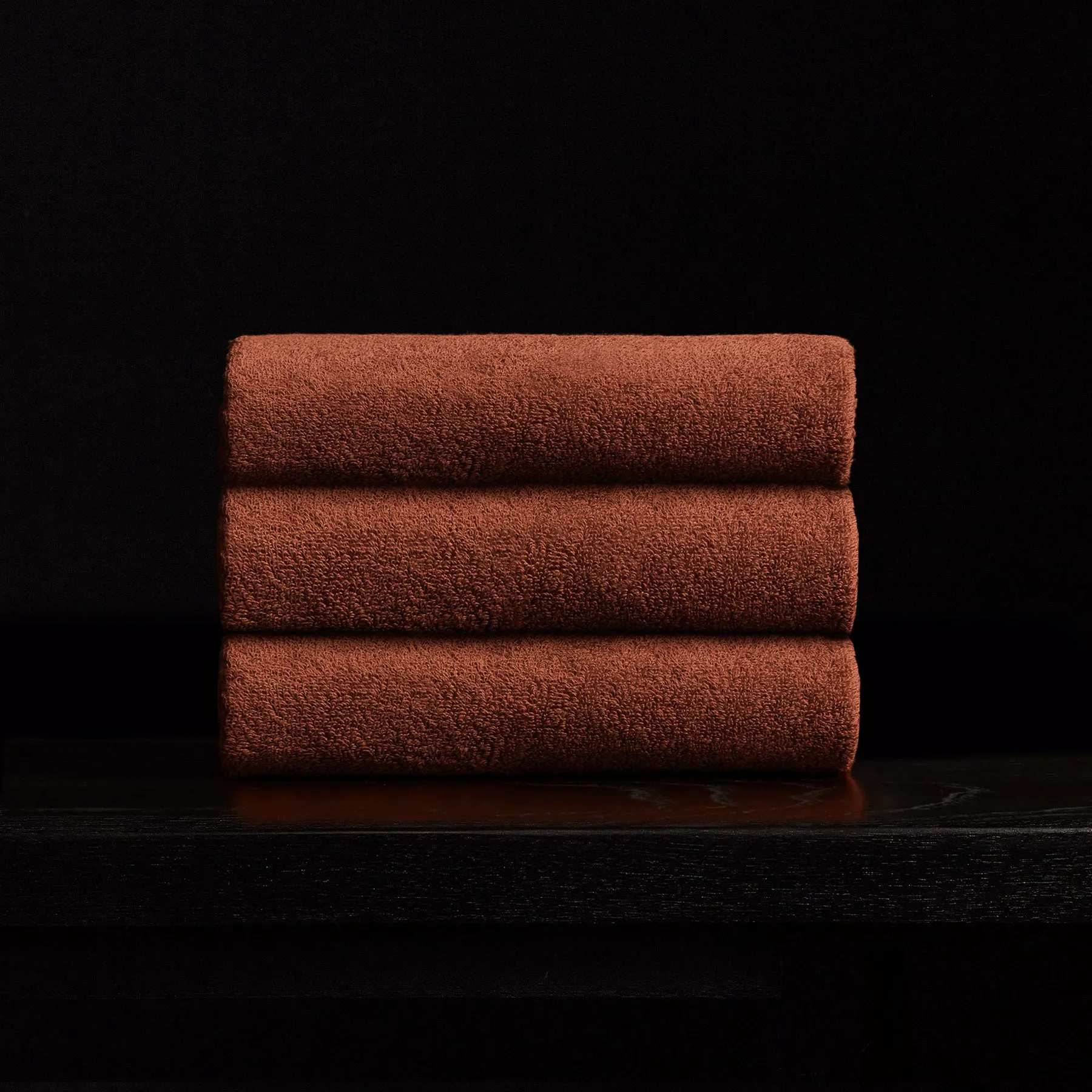 Premium Quality Paprika-Colored Hand Towel