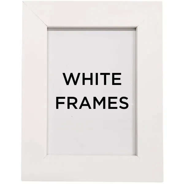 Handmade Frames (White)