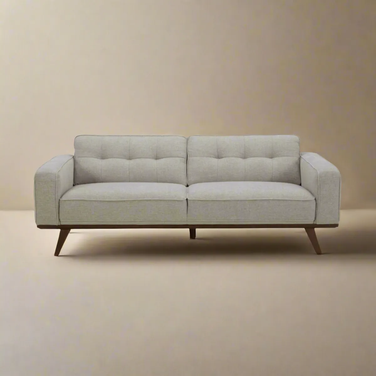 Premium Harbord Pebble Sand-Colored Sofa