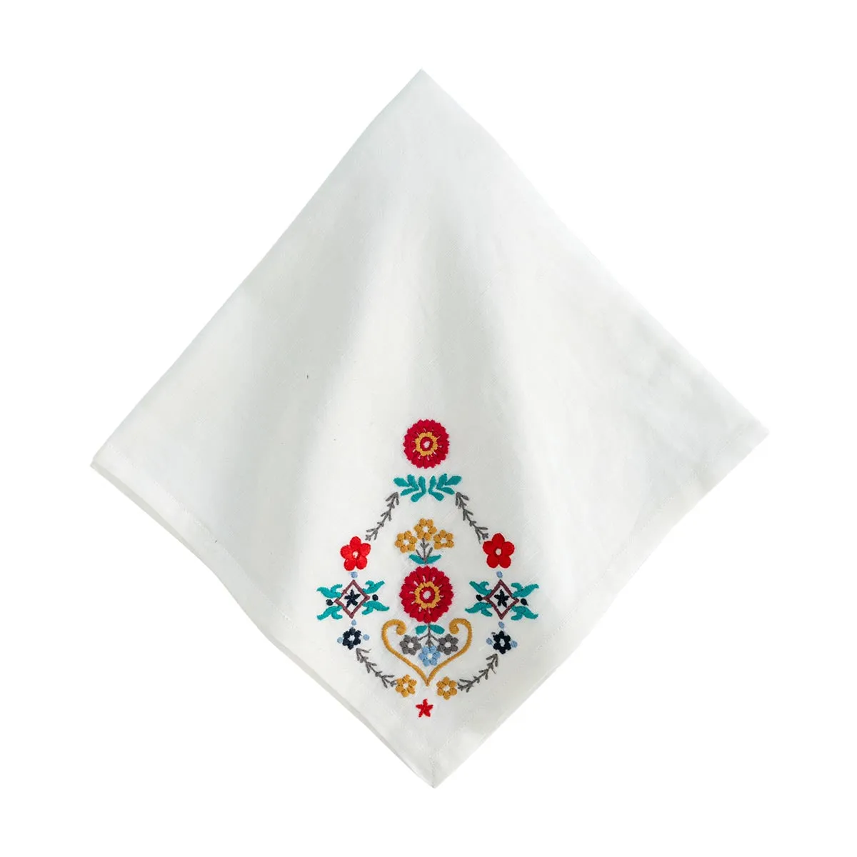 Heidi Embroidered Napkin - Multi