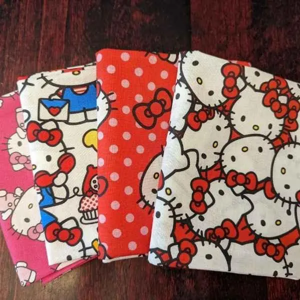 Hello Kitty Fat Quarter Bundle V Fabric