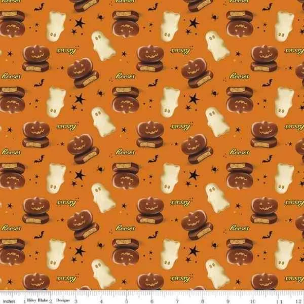 Hershey Fabric Celebrate with Hershey Main Orange