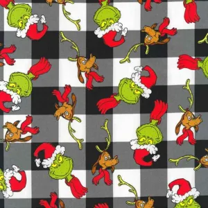 How the Grinch Stole Christmas - Buffalo Check Grinch