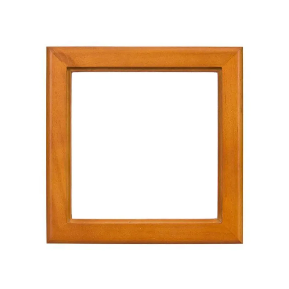 SubliCraft 6-Inch Square Wooden Tile Frame by HPN - Pack of 100