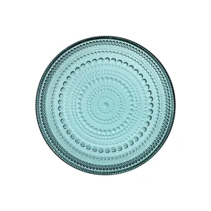 IITTALA | Glassware | KASTEHELMI Plate 170mm - Sea Blue