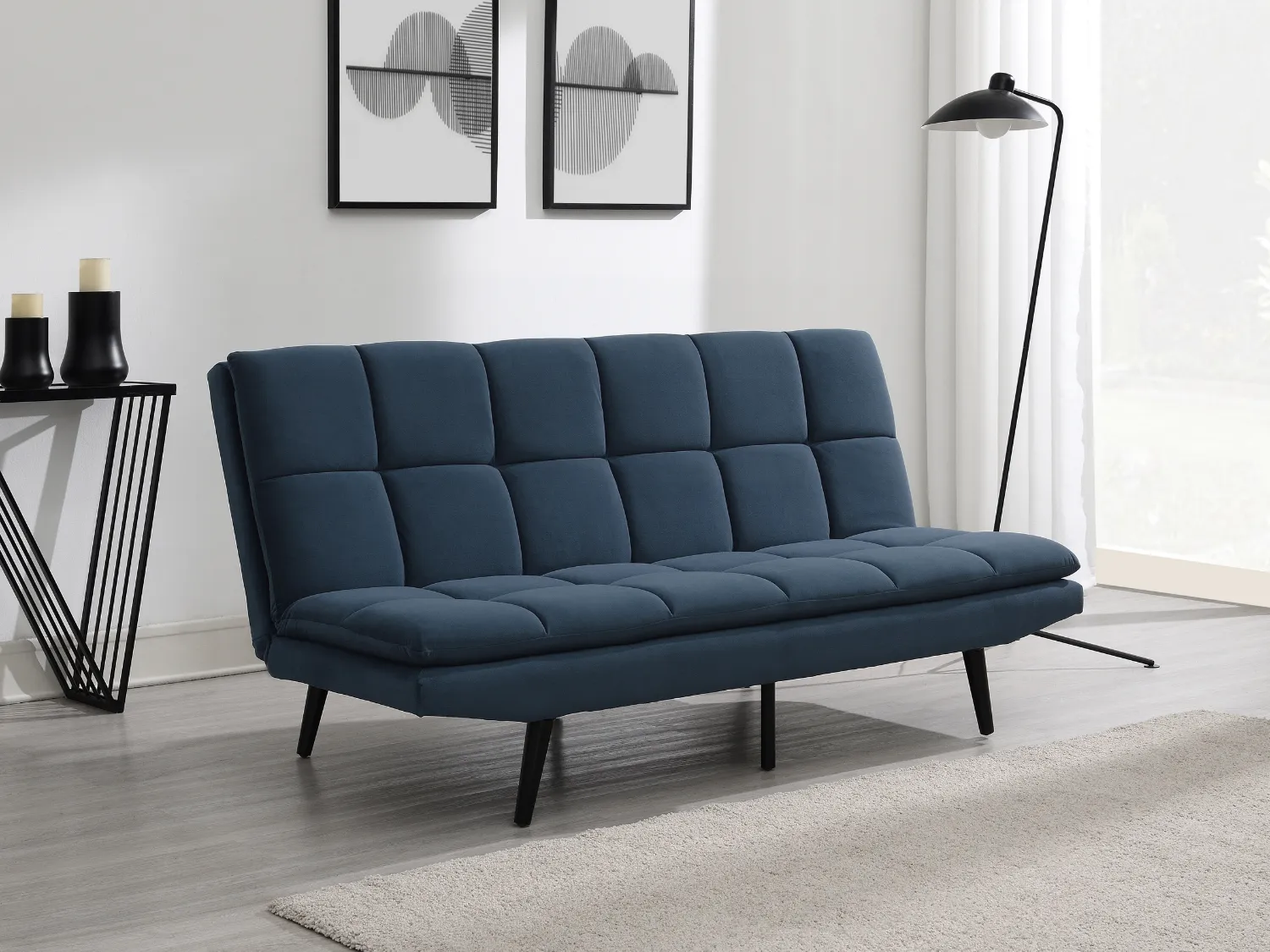 Jaden Convertible Fabric Sofa