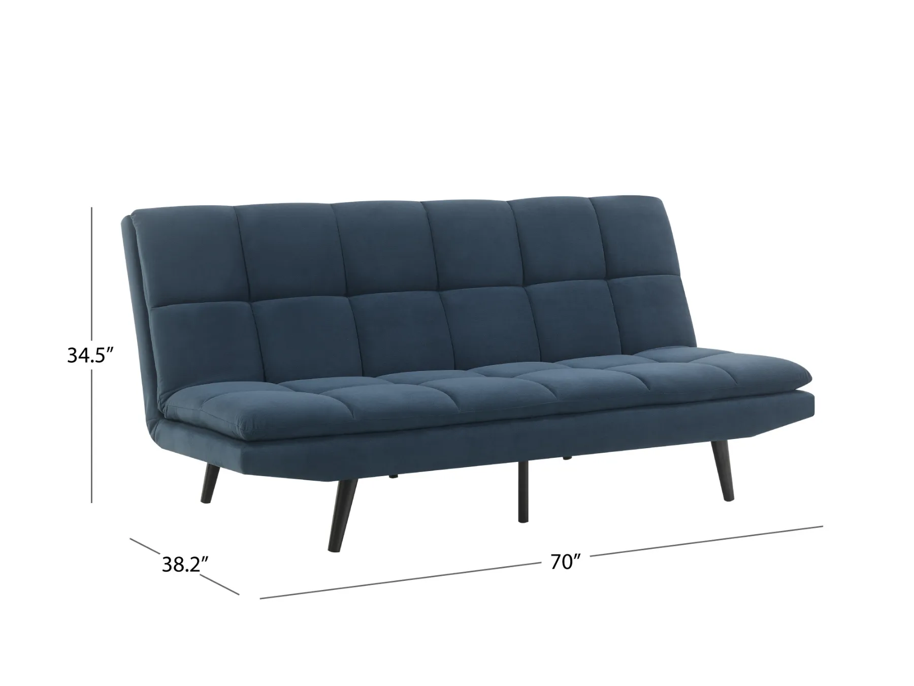 Jaden Convertible Fabric Sofa