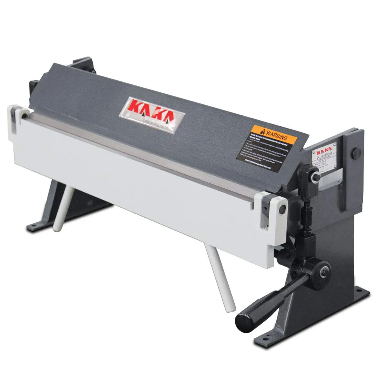 KANG Industrial W-2420, 610mm Sheet Metal Hand Brake, 1.0mm x610mm Width Straight Metal Brake, angles up to 135°