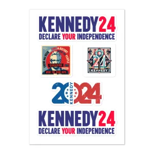 Kennedy 24 Sticker Sheet