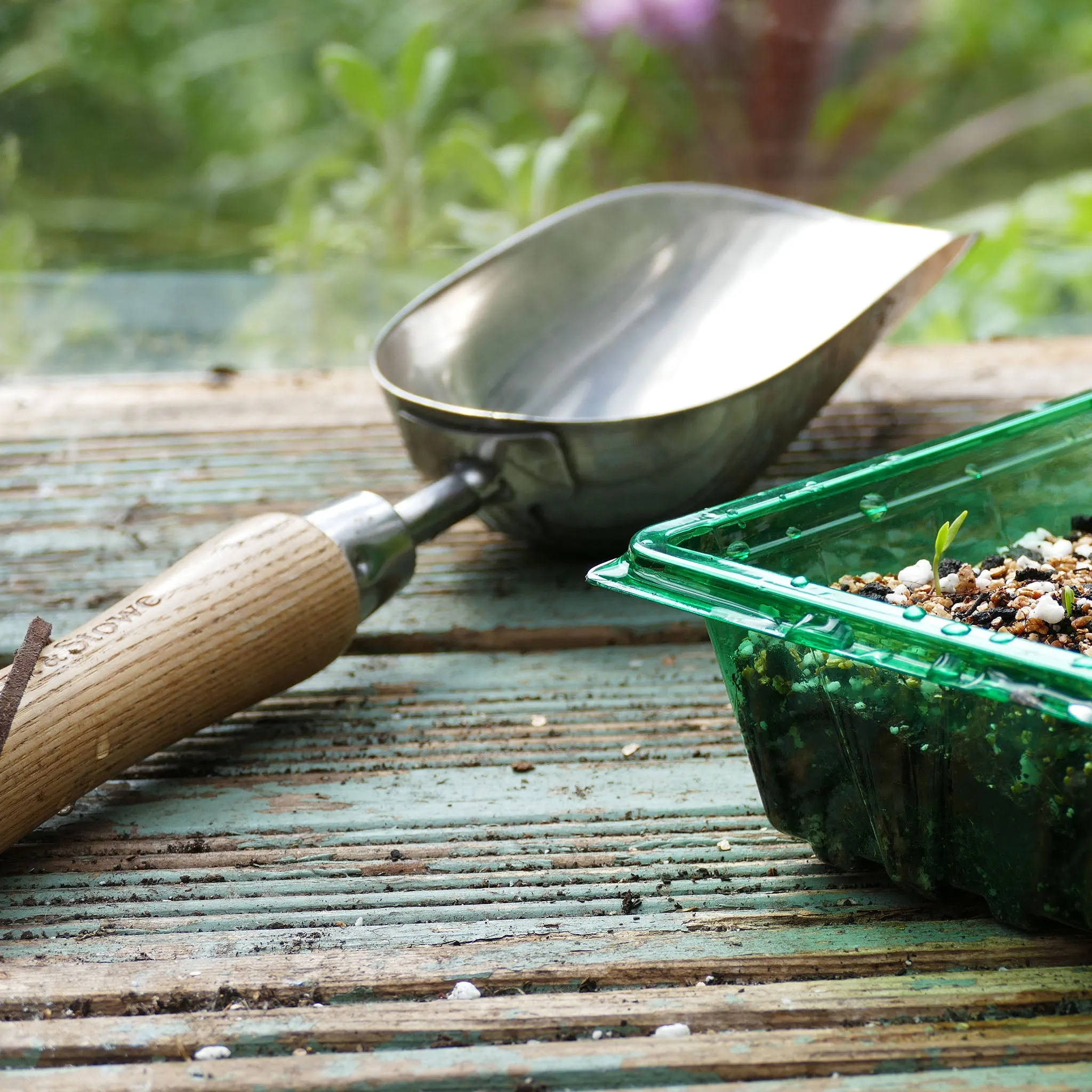 Kent & Stowe Stainless Steel Hand Potting Scoop