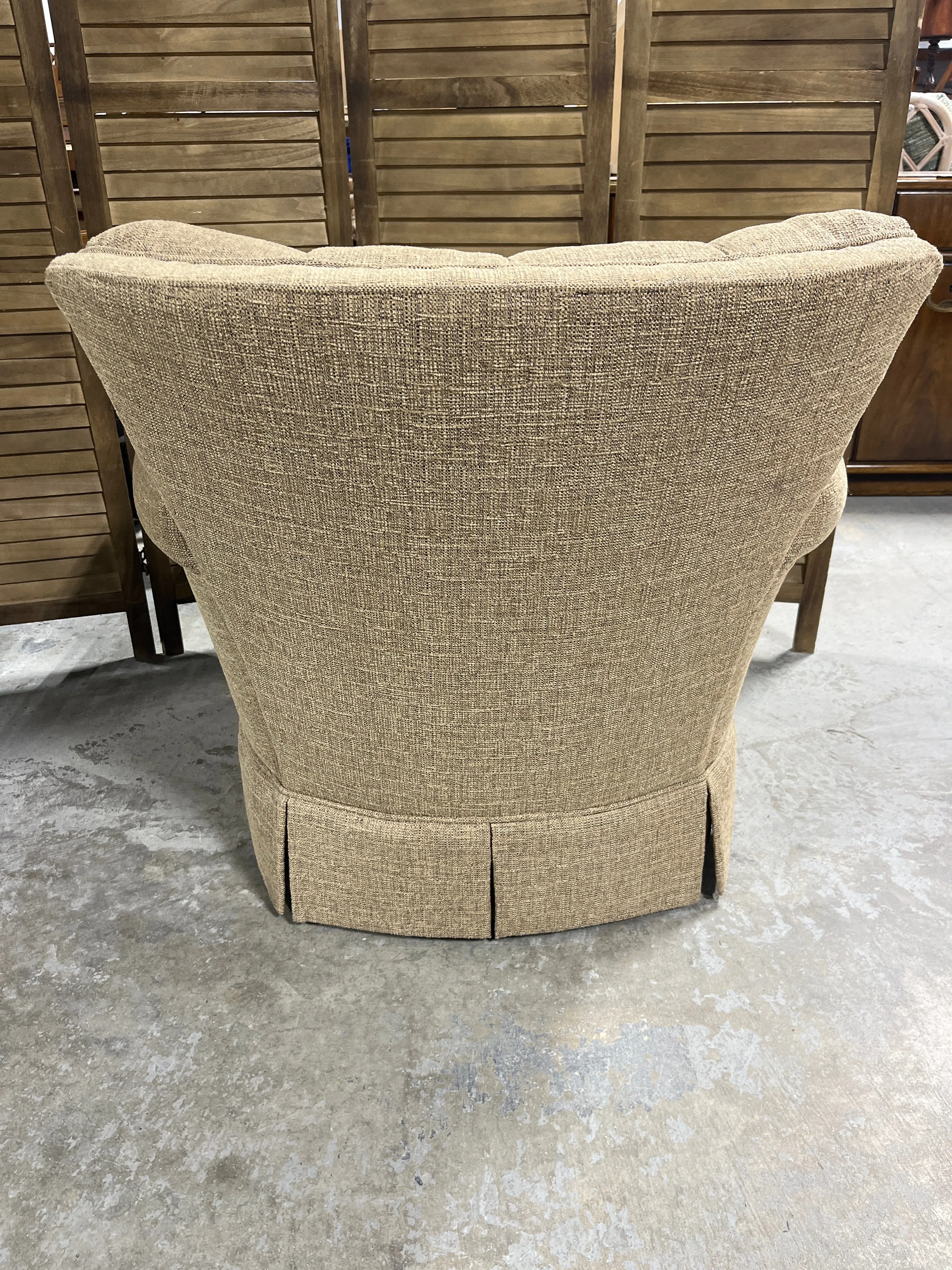 Light Brown/Tan Upholstered Chair