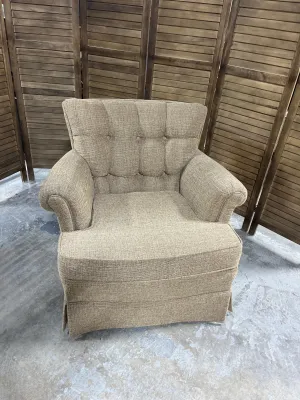 Light Brown/Tan Upholstered Chair