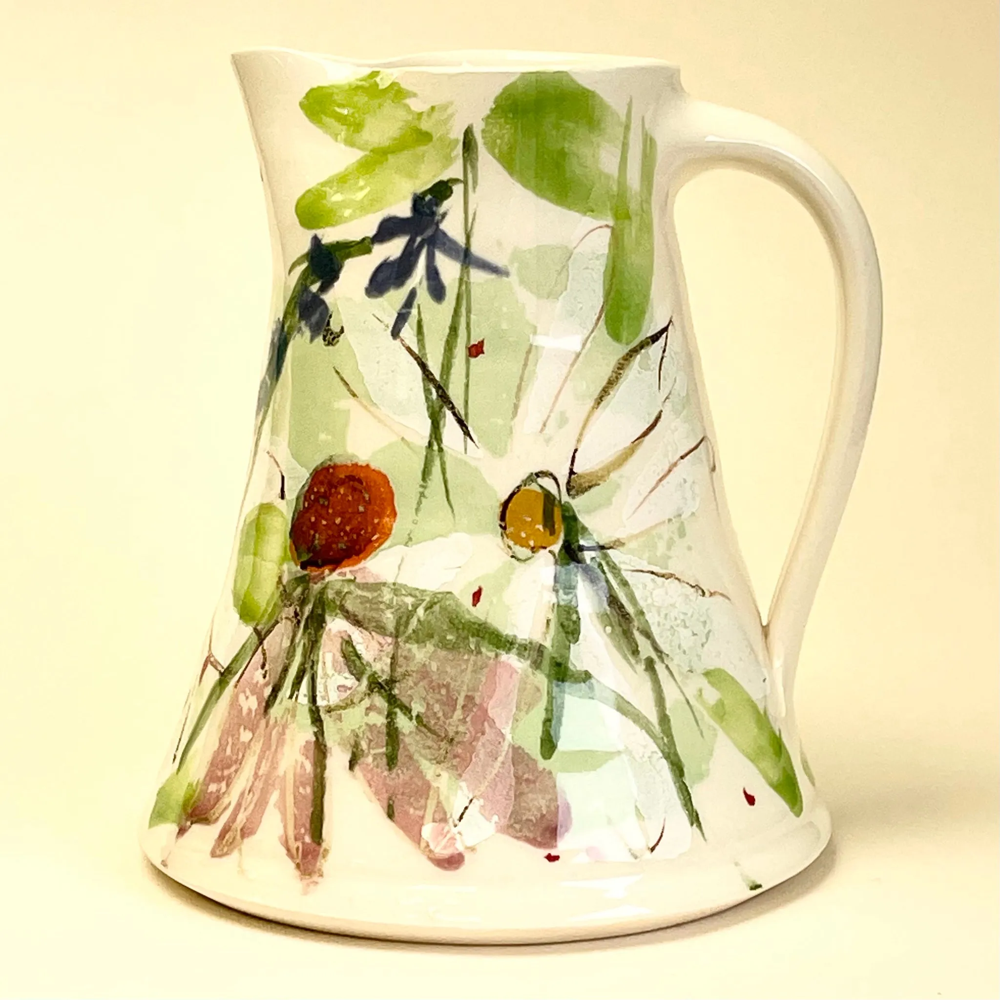 Meadow ceramic jug 2