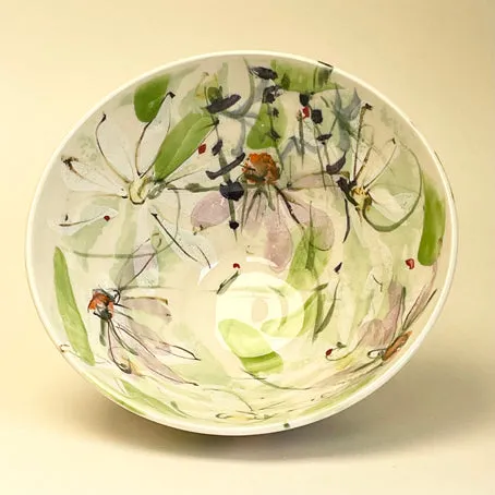 Meadow ceramic salad bowl.