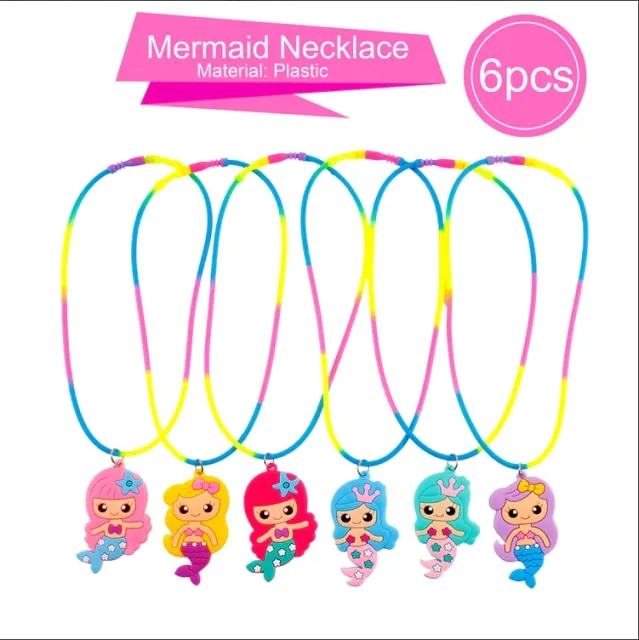 Mermaid Disposable Tableware Party Decoration Tableware