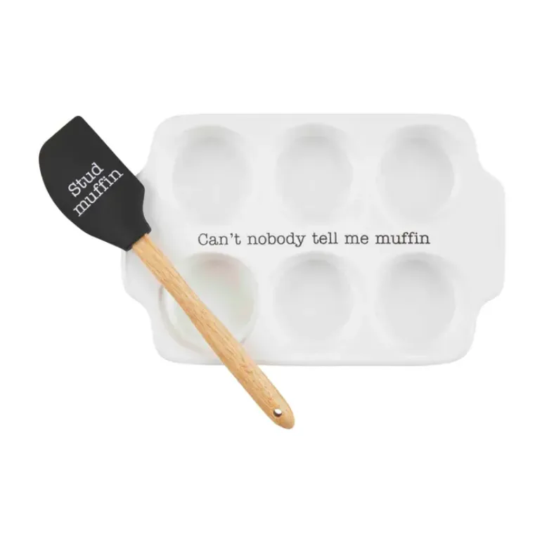 Mudpie Muffin Tray & Spatula Set