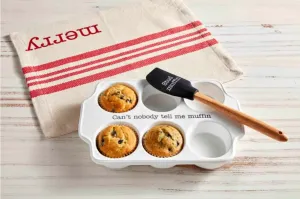 Mudpie Muffin Tray & Spatula Set