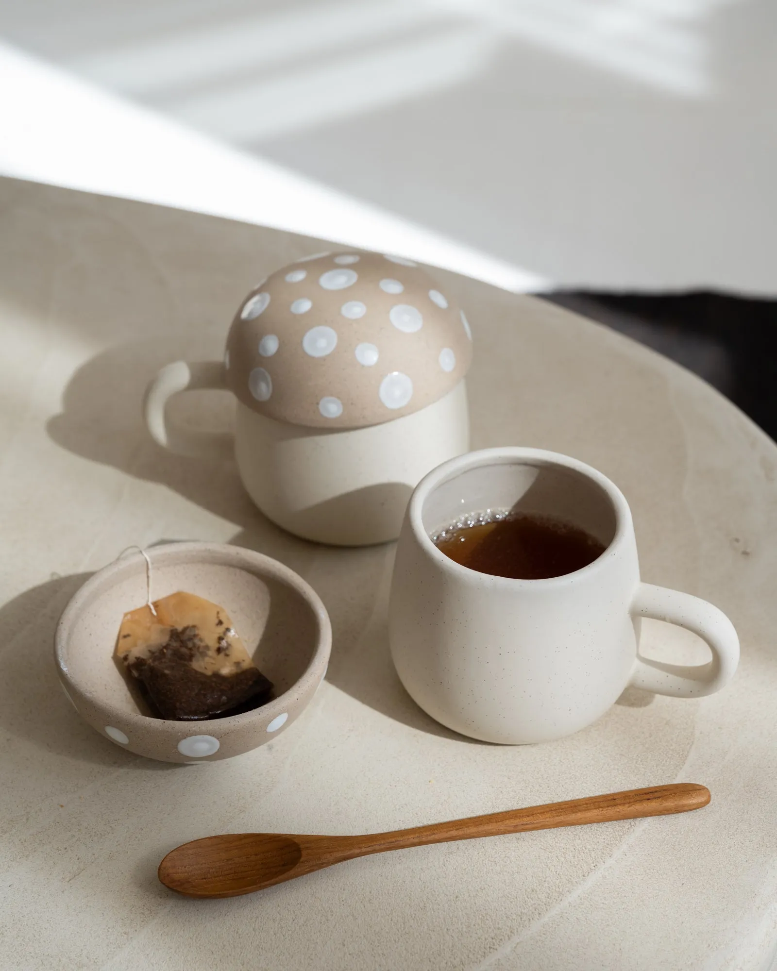 Mug Mushroom w/Lid