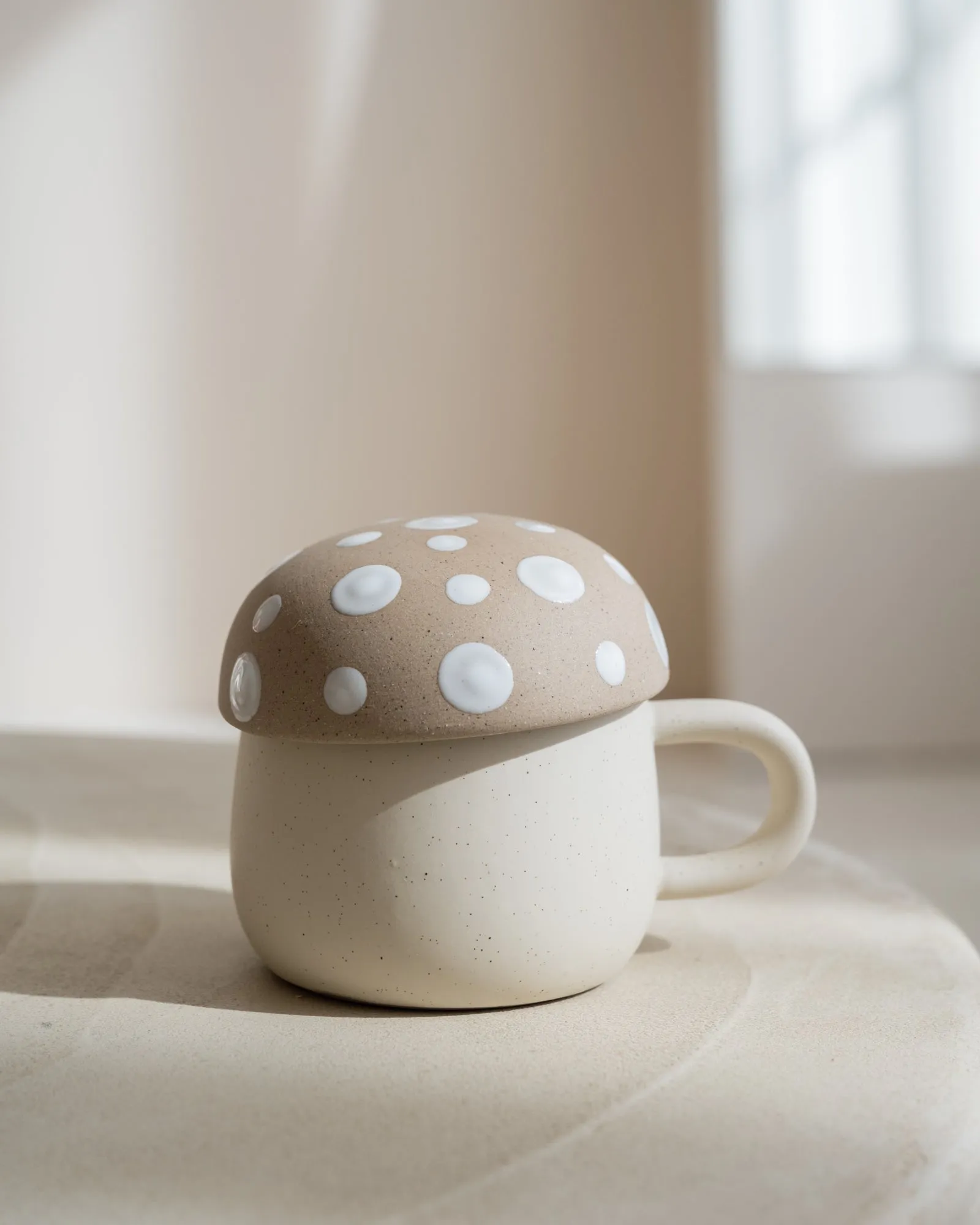 Mug Mushroom w/Lid