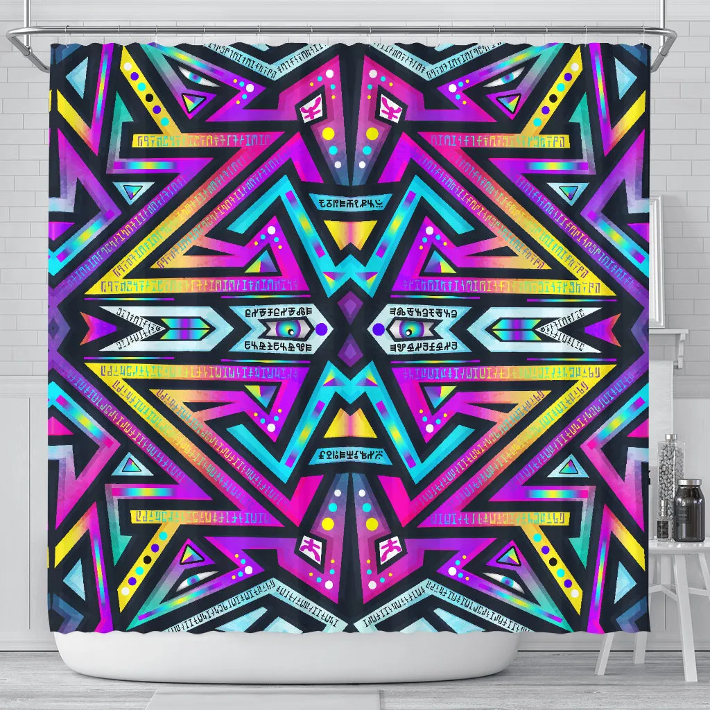 Mystic Mandala Shower Curtain