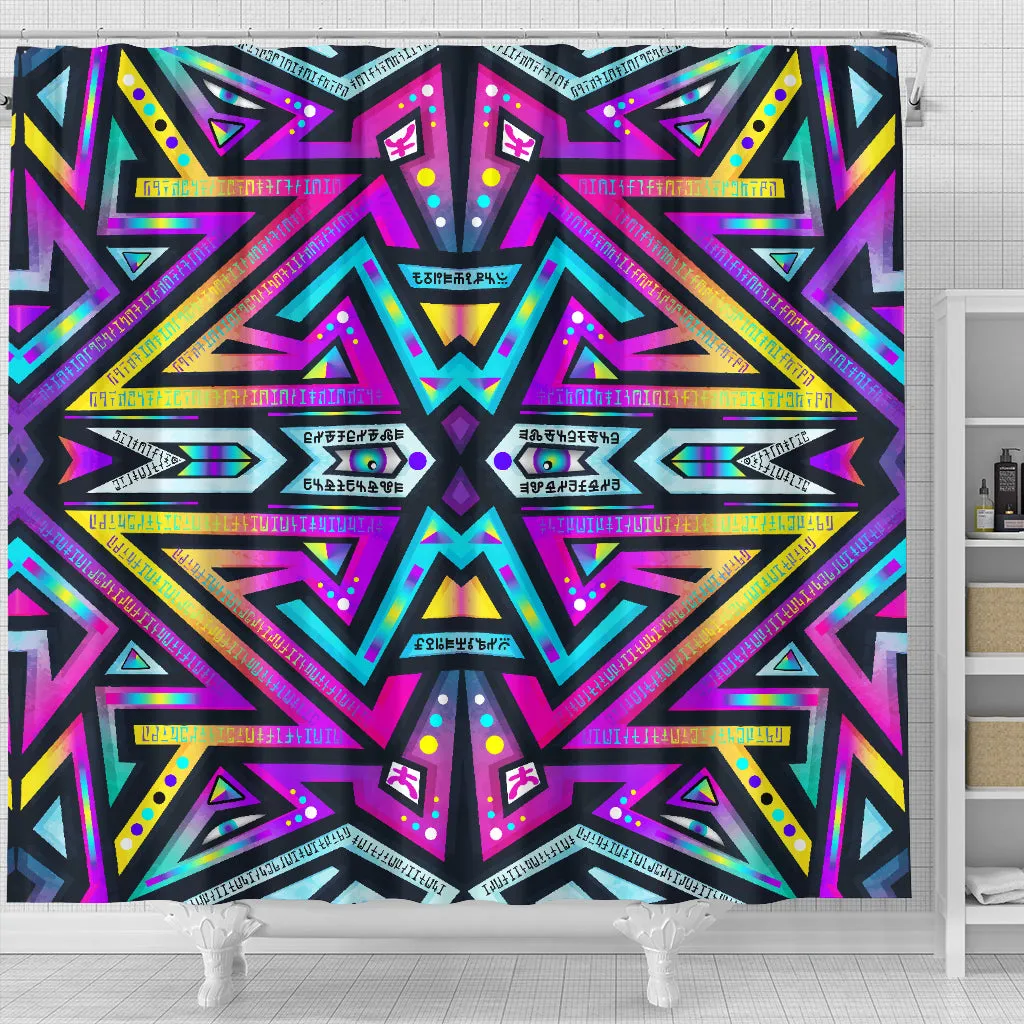 Mystic Mandala Shower Curtain