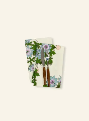 Napkin Set - Passion Flower