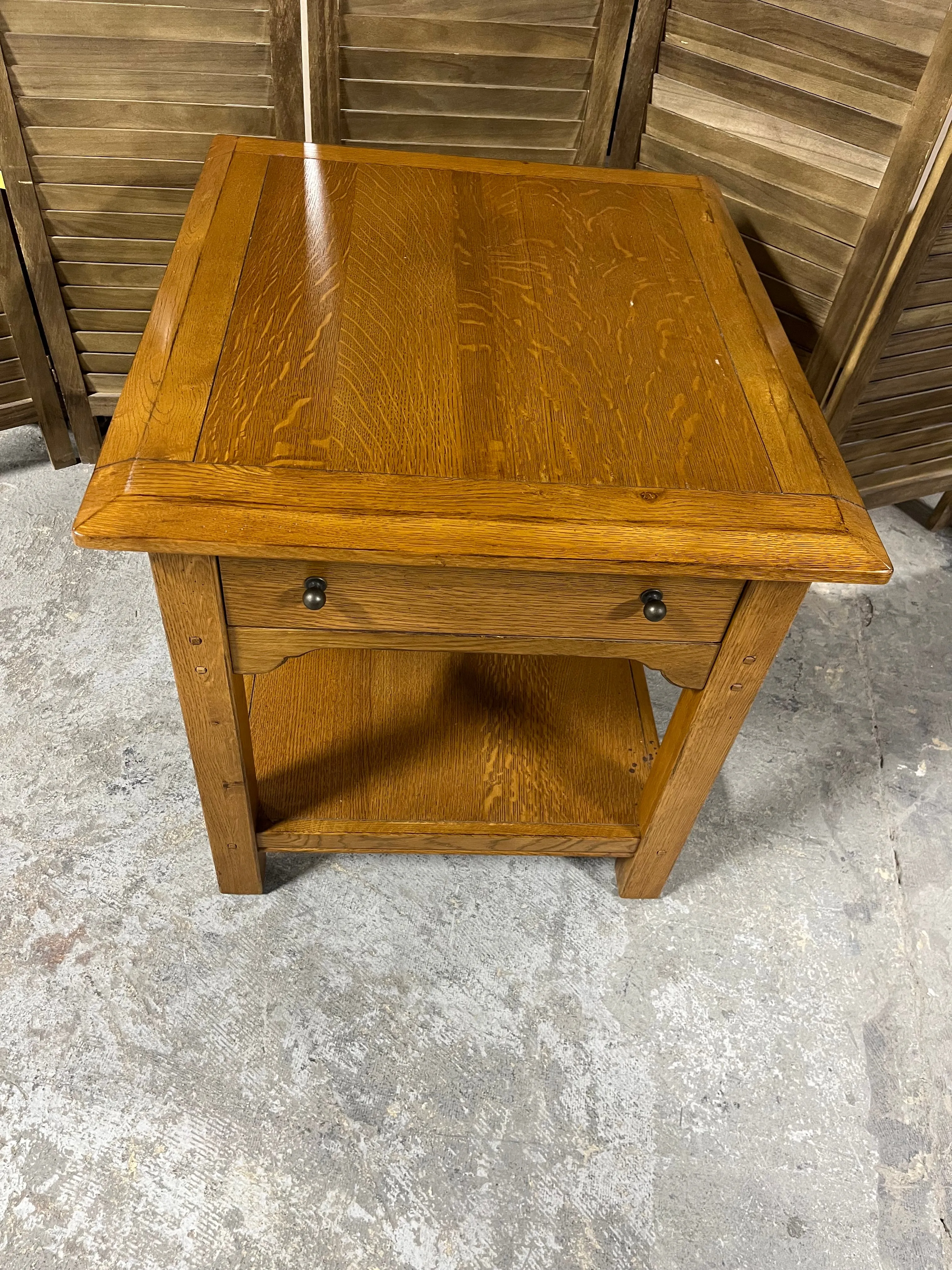 One Drawer End Table