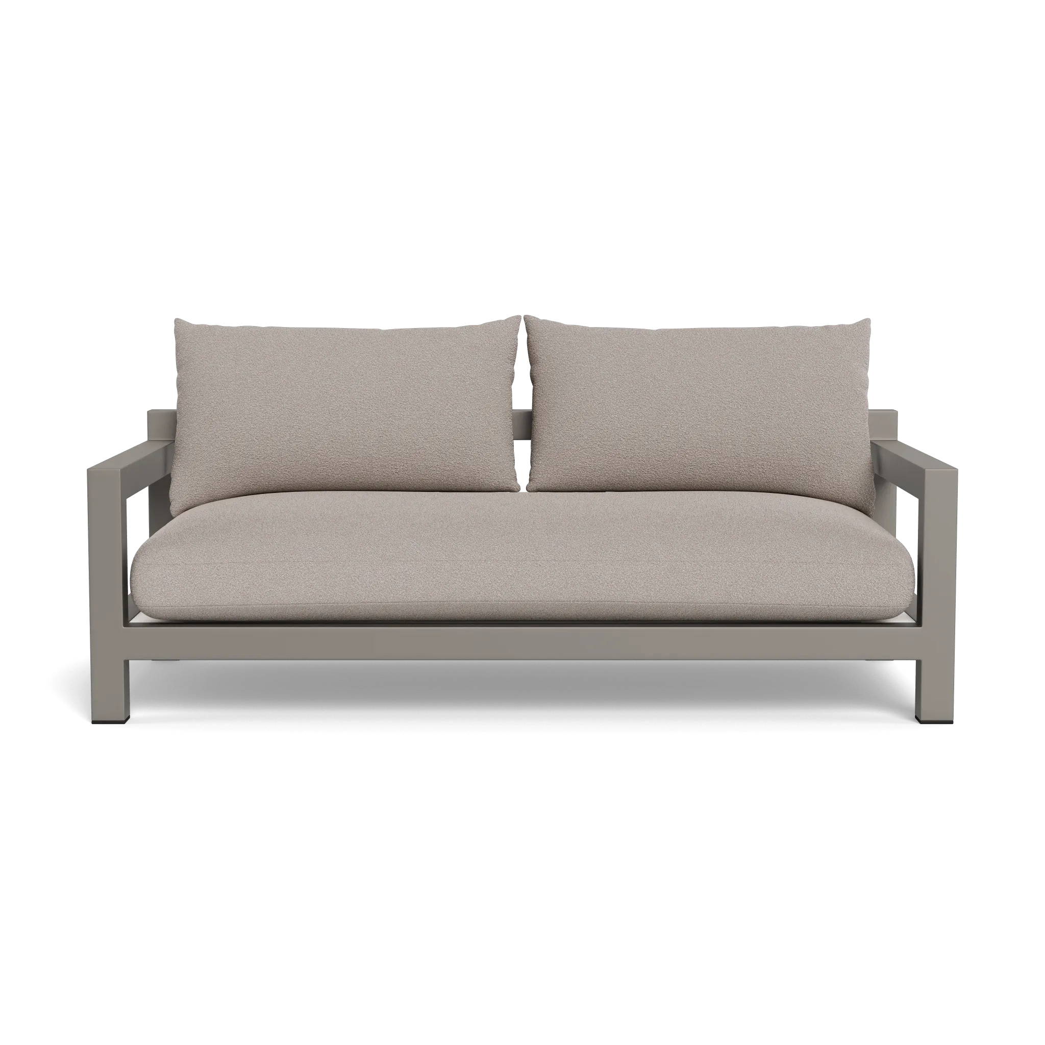 Pacific Aluminum 2 Seat Sofa