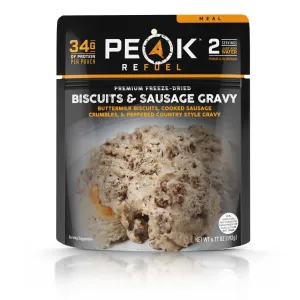 Peak Refuel Biscuits & Sausage Gravy