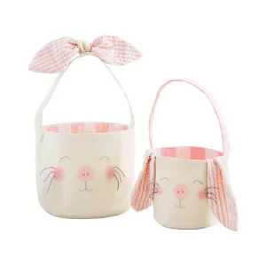 Pink Bunny Basket