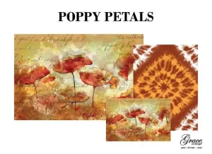 Poppy Petals Decoupage Pack