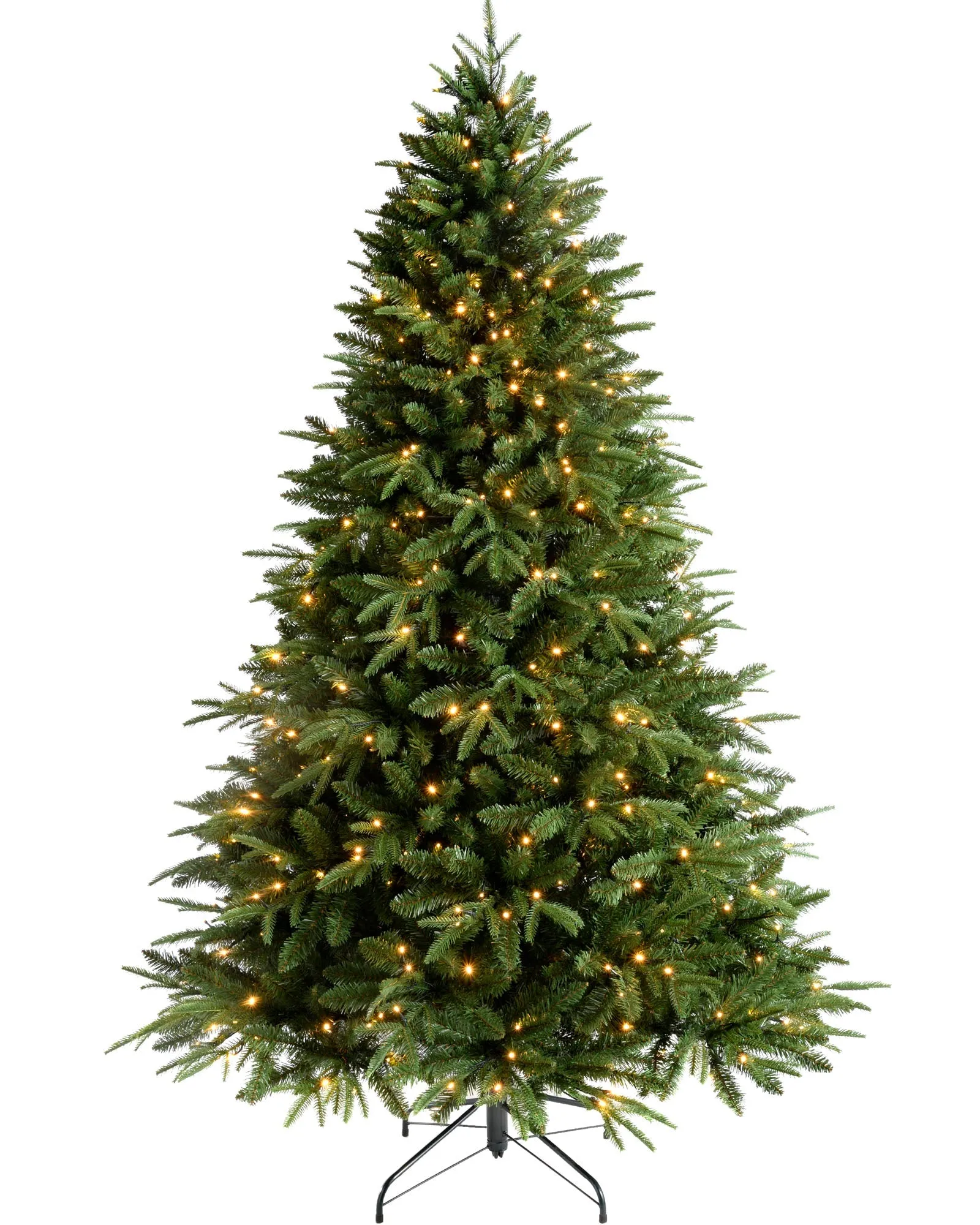 Pre-lit Grand Alaskan Fir Christmas Tree, 9 ft