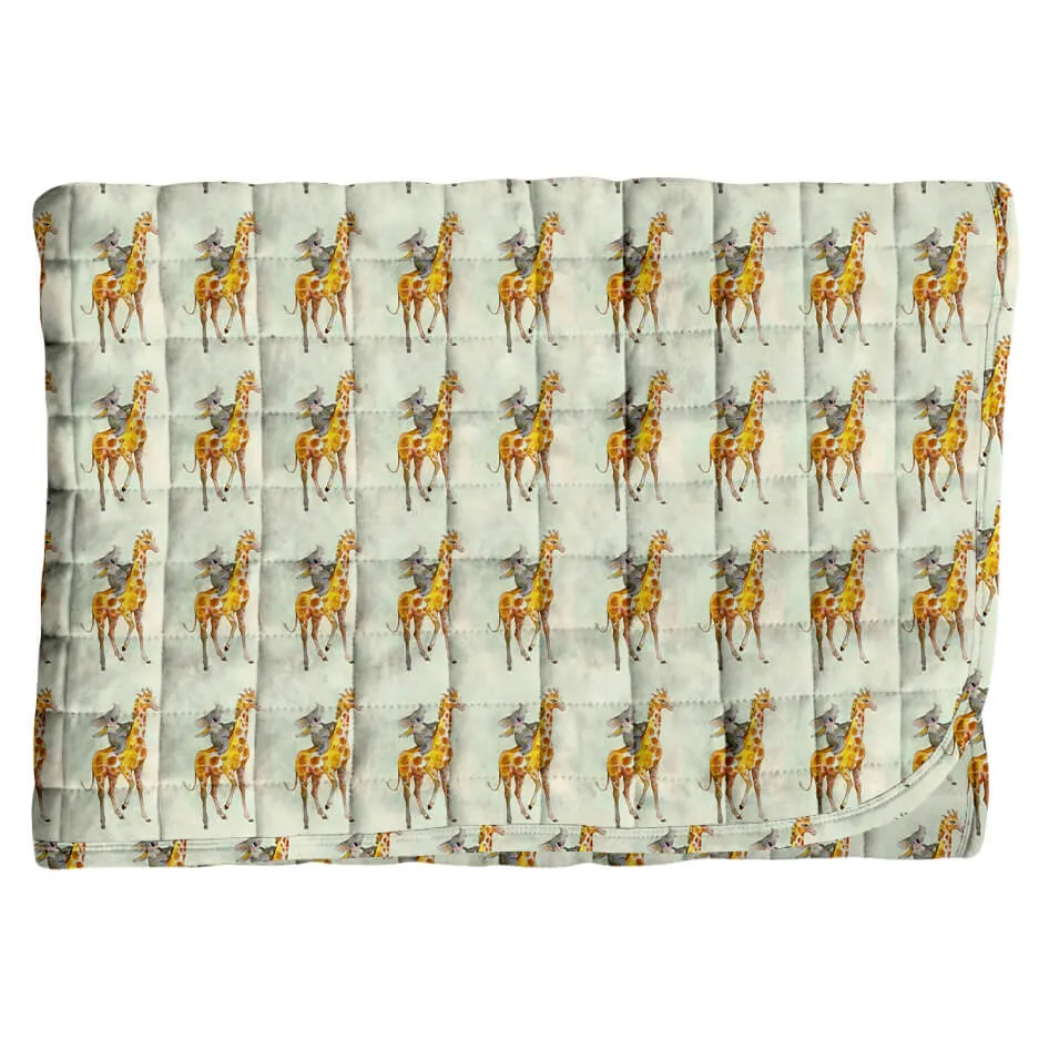 PREORDER Giraffe Koala Quilt (Ships w/c 2nd Oct)