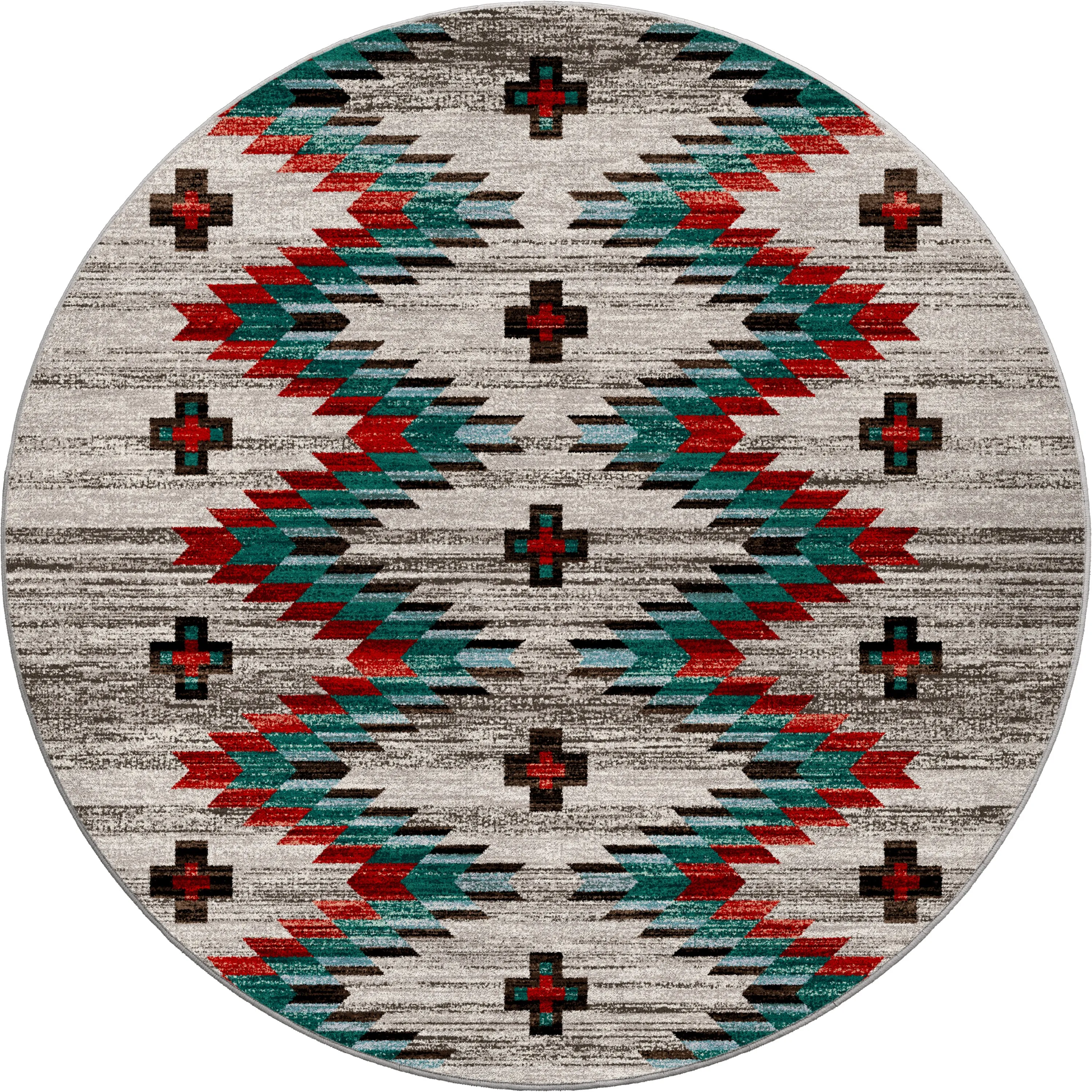 "Celebration- Blue" Western Area Rugs - Choose from 6 Sizes!