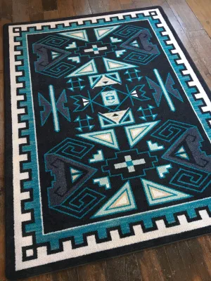 "Four Rams - Contemporary" Southwestern Area Rugs - Choose from 6 Sizes!